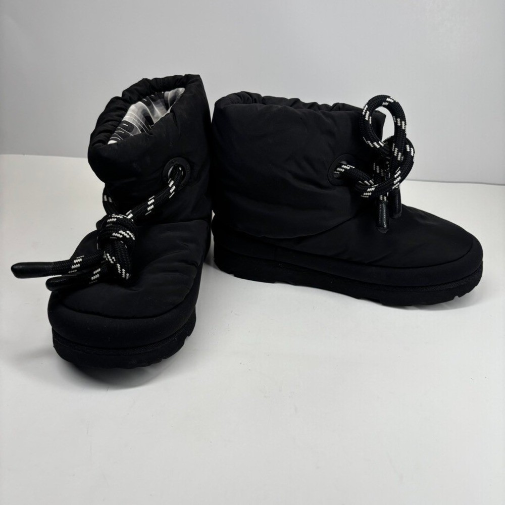 UGG Classic Maxi Short Kids' US Size 1 Black Puffer Winter‎ Snow Boots 1130773K - Picture 15 of 16